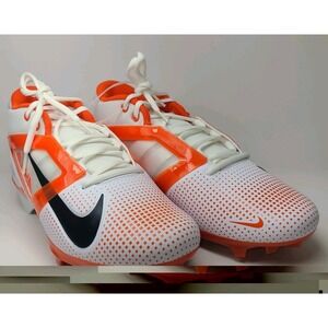 Nike Alpha Menace Pro 4 PE Clemson Tigers White Orange mens Cleates NEW Sz 11.5